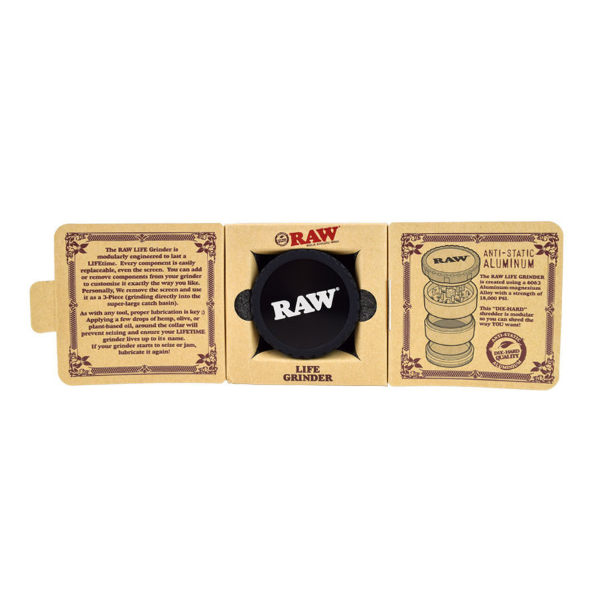 RAW LIFE 4 PIECE GRINDER - Infyniti Scales