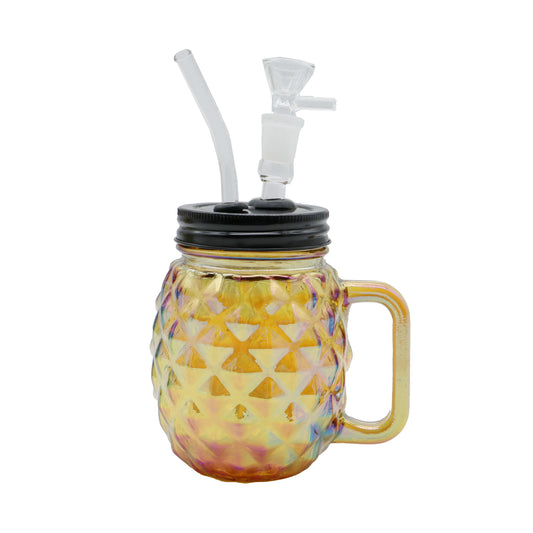 ***Base bosselée de couleur unie de 5 po