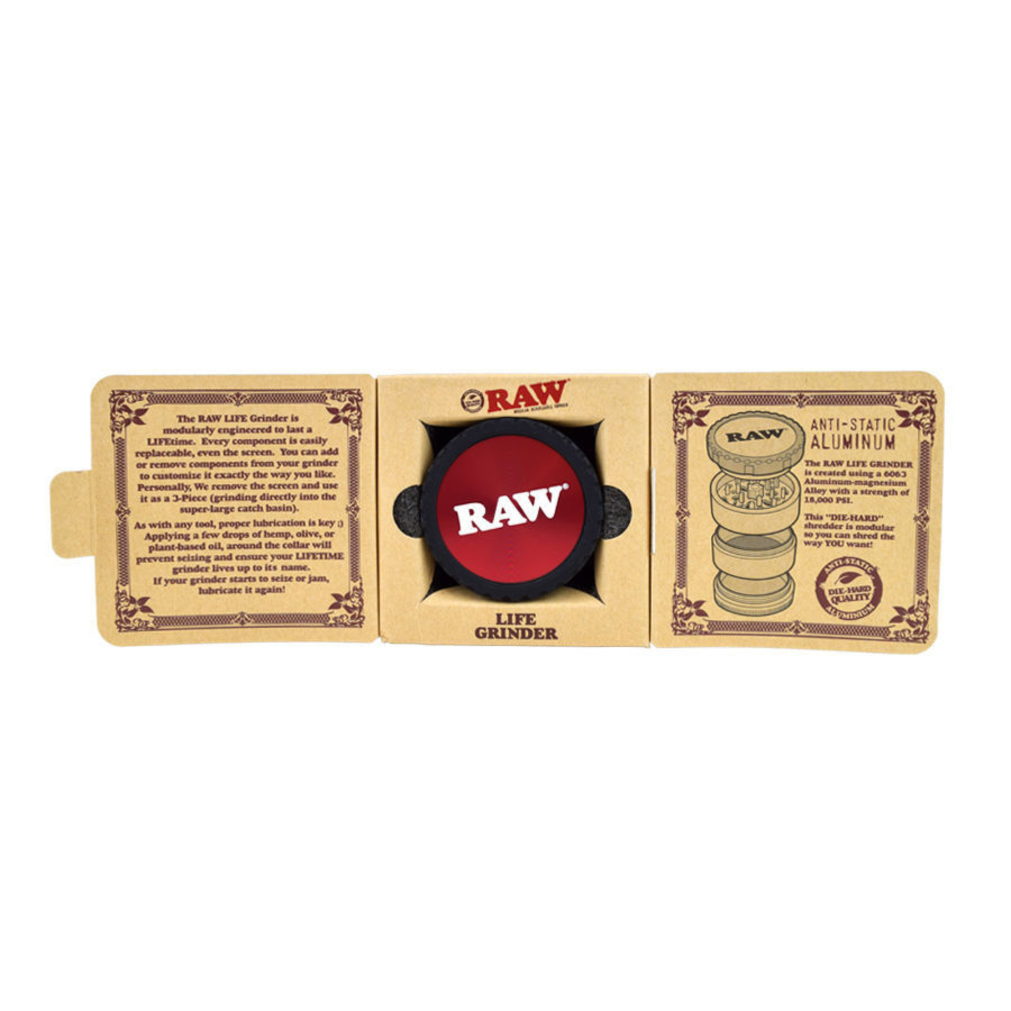 RAW LIFE 4 PIECE GRINDER - Infyniti Scales