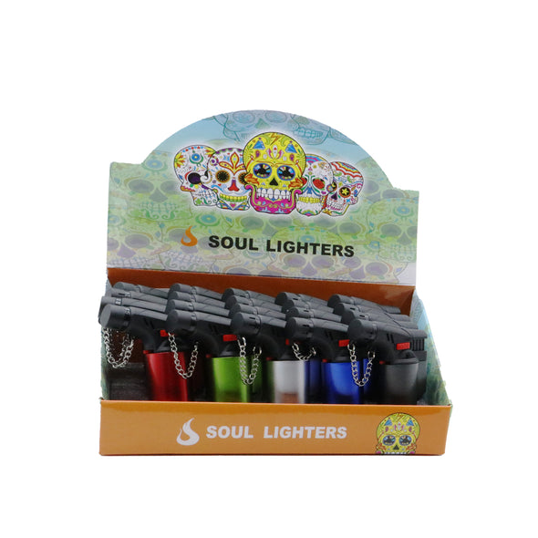 Soul - Shiny Capped Torches