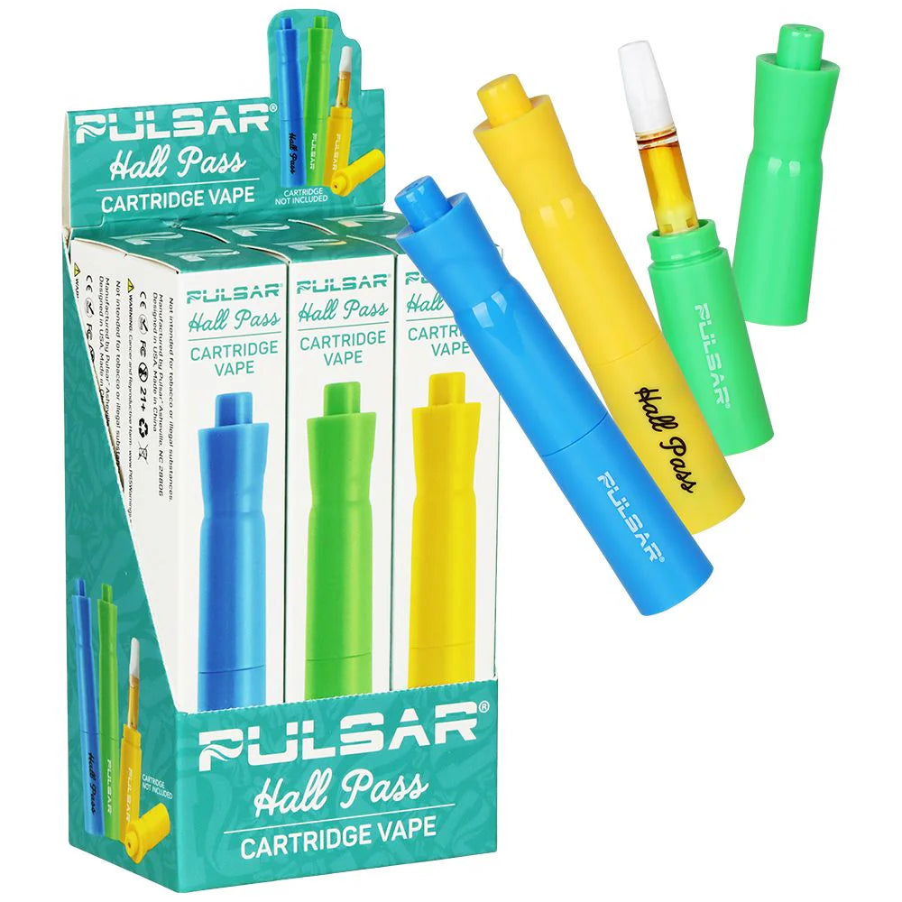 Pulsar 510 Hall Pass Vape Battery 650mAh/6 CT-Asst