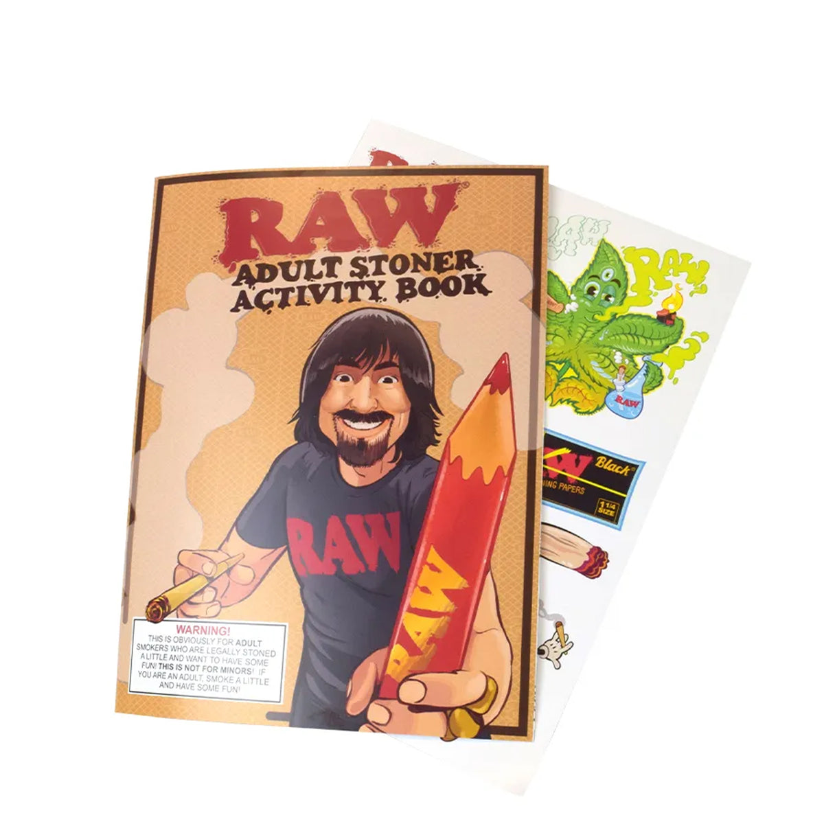 RAW ADULT STONER ACTIVITY BOOK