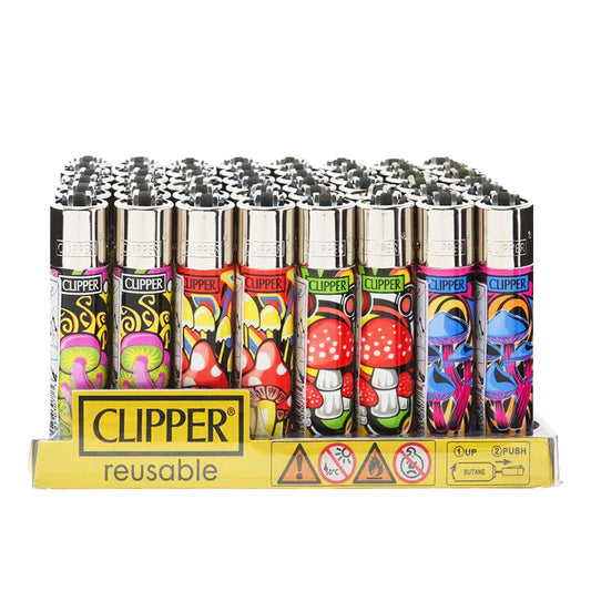 Clipper Lighter - Mushroom Print