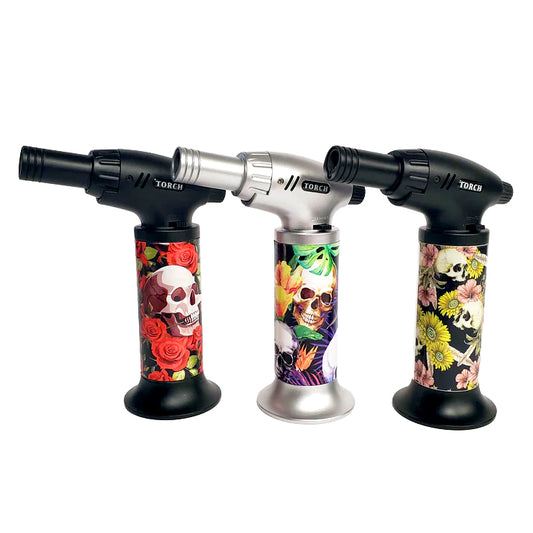 ***Torch Lighters - Skulls Design - Infyniti Scales