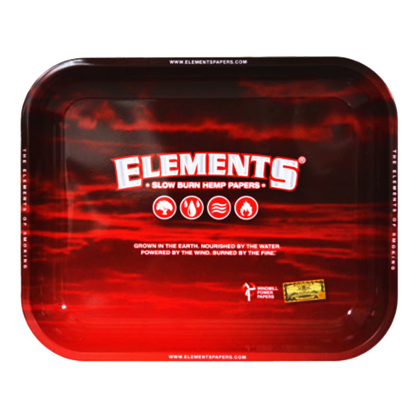 Red Elements Rolling Tray