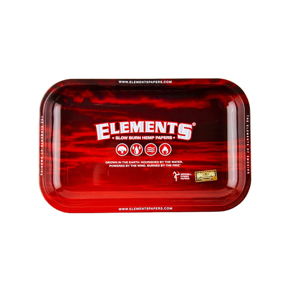 Red Elements Rolling Tray