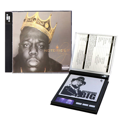 Notorious BIG CD, balance de poche numérique sous licence, 500 g x 0,1 g