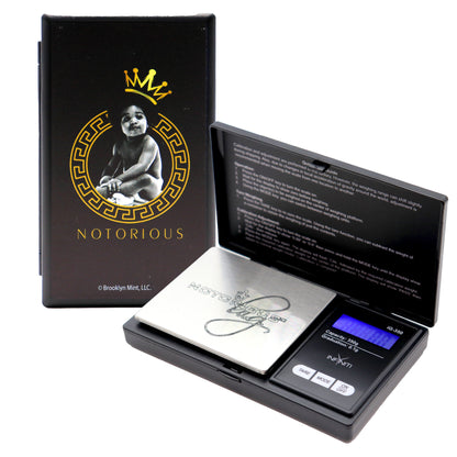 Notorious BIG G-Force, balance de poche numérique sous licence, 350 g x 0,1 g 