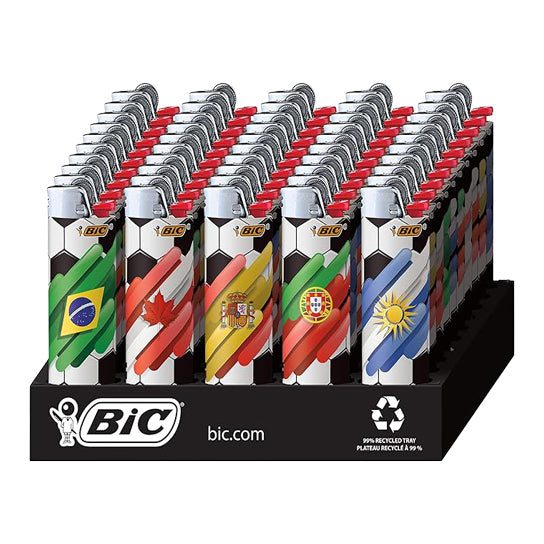 BIC Lighter - Bic Maxi Soccer Flags