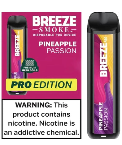 Breeze S50 Disposables - Pineapple Passionfruit