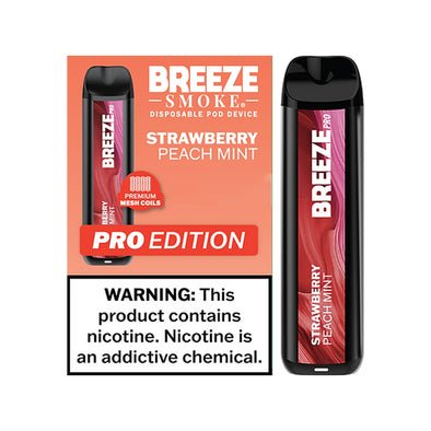 Breeze S50 Disposables - Strawberry Peach Mint