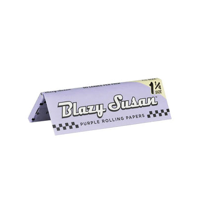 Purple Blazy Susan Rolling Papers - King Size Slim and 1 1/4 - Infyniti Scales