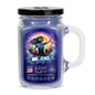 Beamer Candle Co. 12oz Glass Mason Jar, Bloc Party