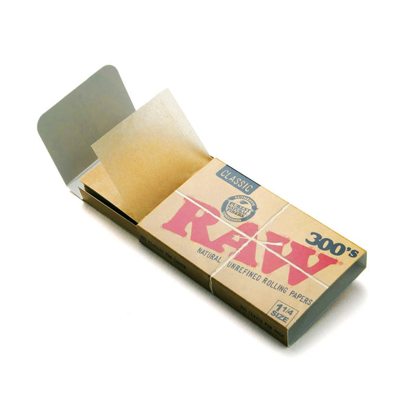 Raw Classic Creaseless Cigarette Paper - 300'S