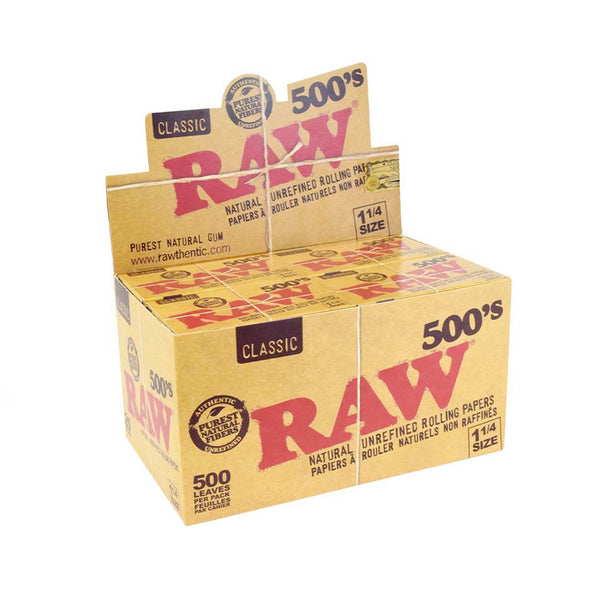 Raw Classic Creaseless Cigarette Paper - 500'S