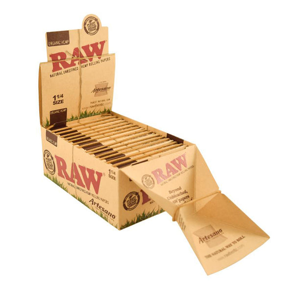 Raw Organic Hemp Artesano Cigarette Paper - Infyniti Scales