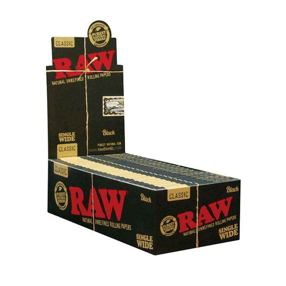 Raw Classic Black Cigarette Papers