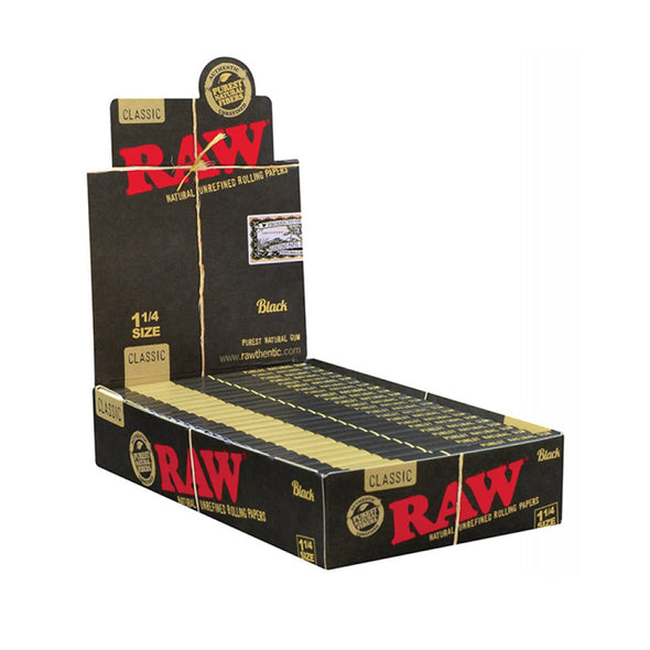 Raw Classic Black Cigarette Papers