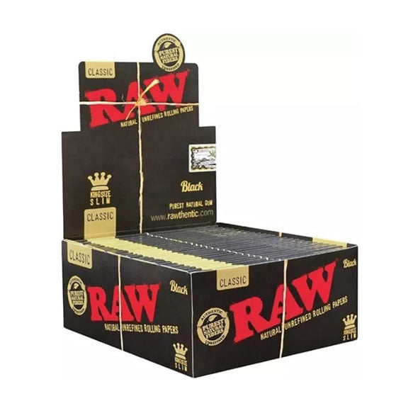 Raw Classic Black Cigarette Papers