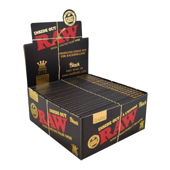 Raw Classic Black Cigarette Papers