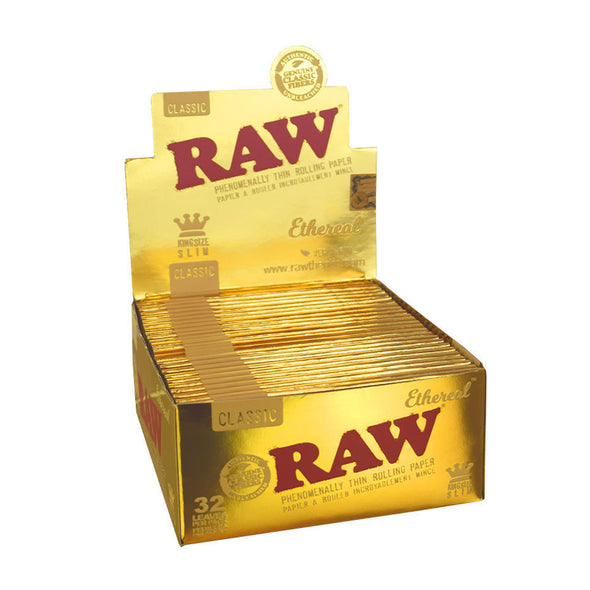 Raw Classic - Ethereal Phenomenally, King Size Slim Rolling Papers