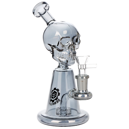 SeshGear Ancient Skullz Glass Water Pipe - 7.5" / 14mm F
