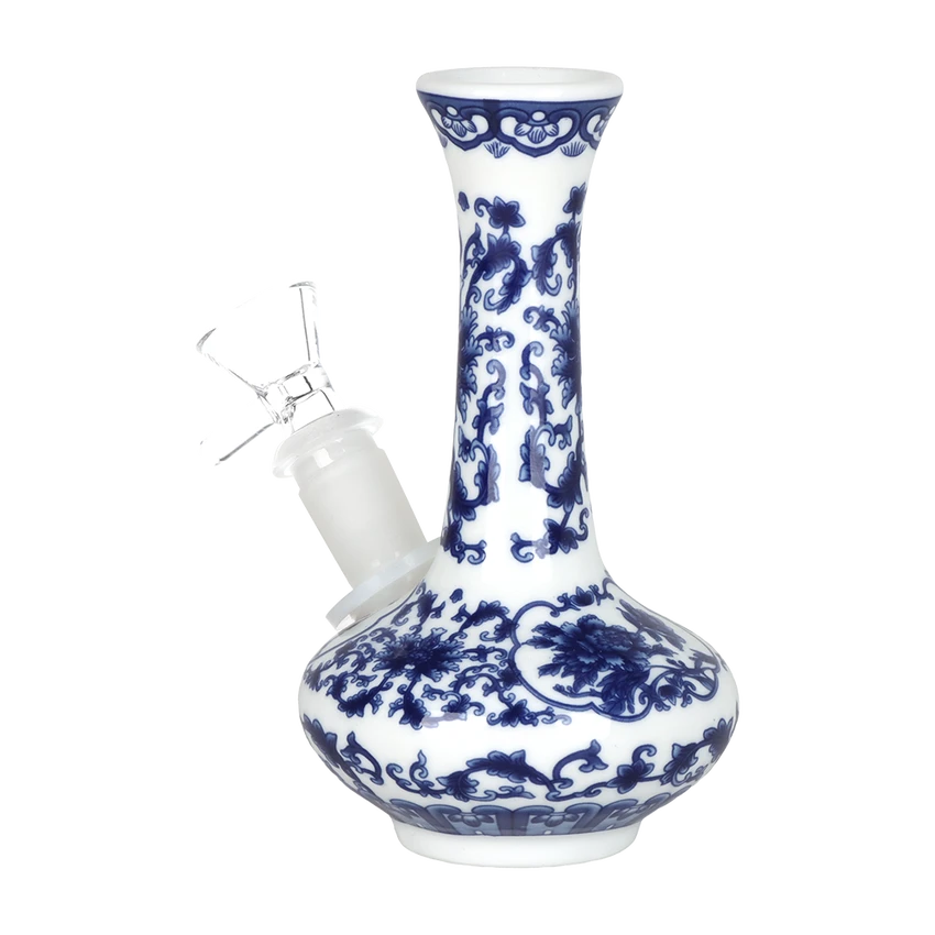 SeshGear Chinese Vase Ceramic Water Pipe - 5.5"