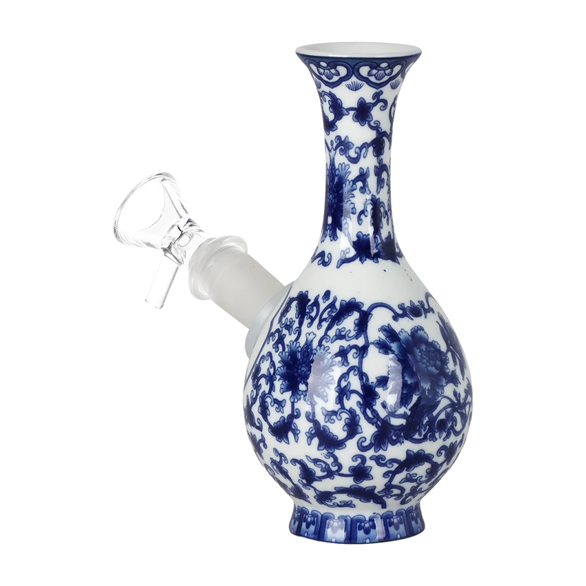SeshGear Chinese Vase Ceramic Water Pipe - 5.5"