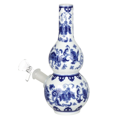 SeshGear Chinese Vase Ceramic Water Pipe - 5.5"