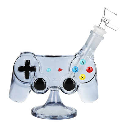 SeshGear Game Controller Glass Water Pipe - 6" / 14mm F