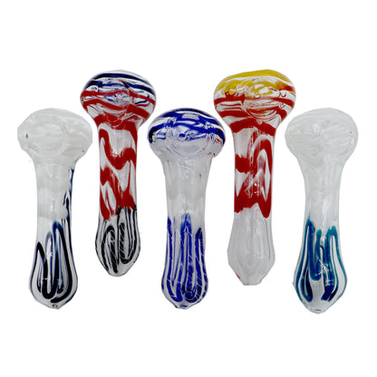 ***Glass Spoon Pipe Assortments