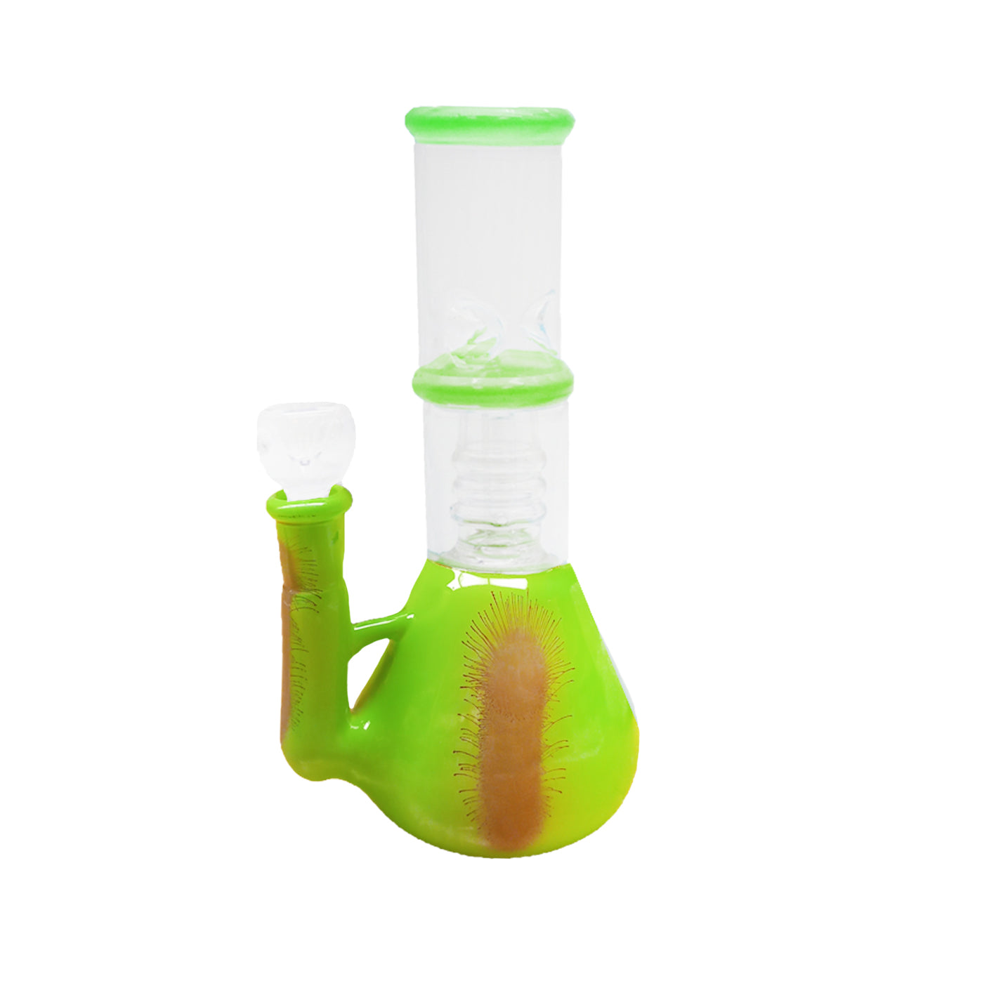 ***Tuyau d'eau Crown Swirl Perk et attrape-glace de 8 po