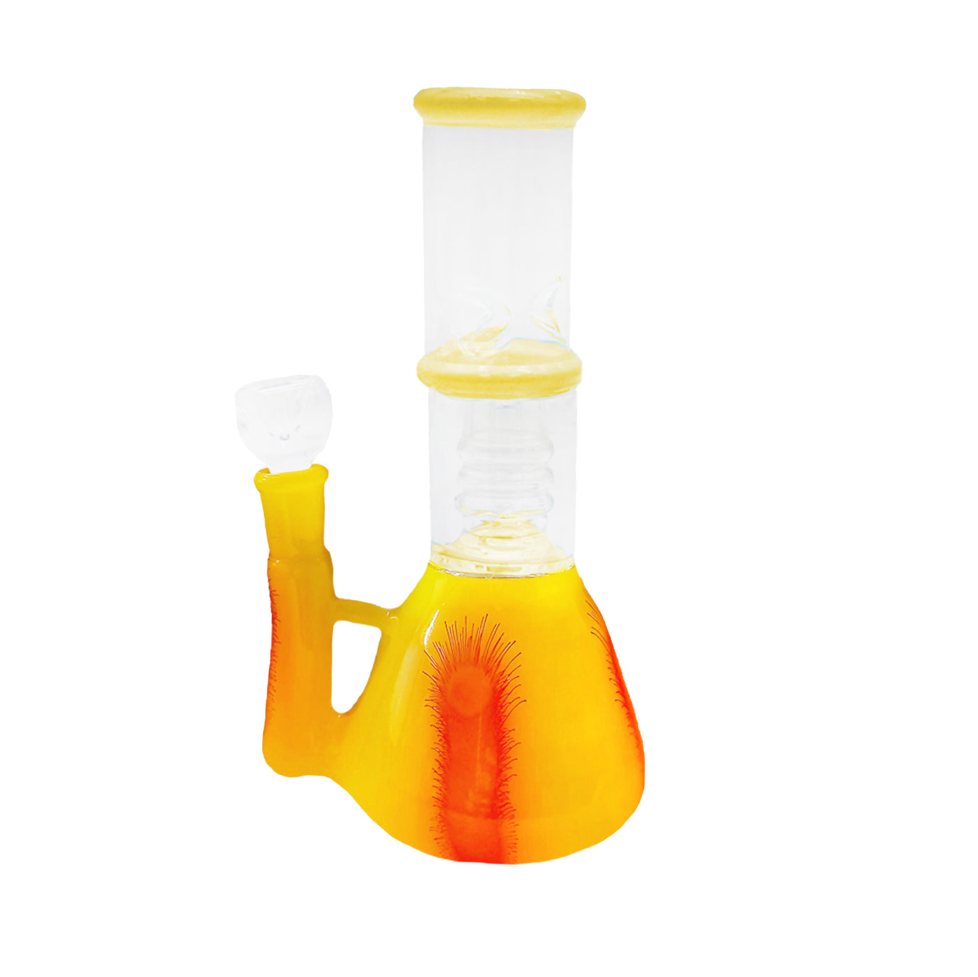 ***Tuyau d'eau Crown Swirl Perk et attrape-glace de 8 po