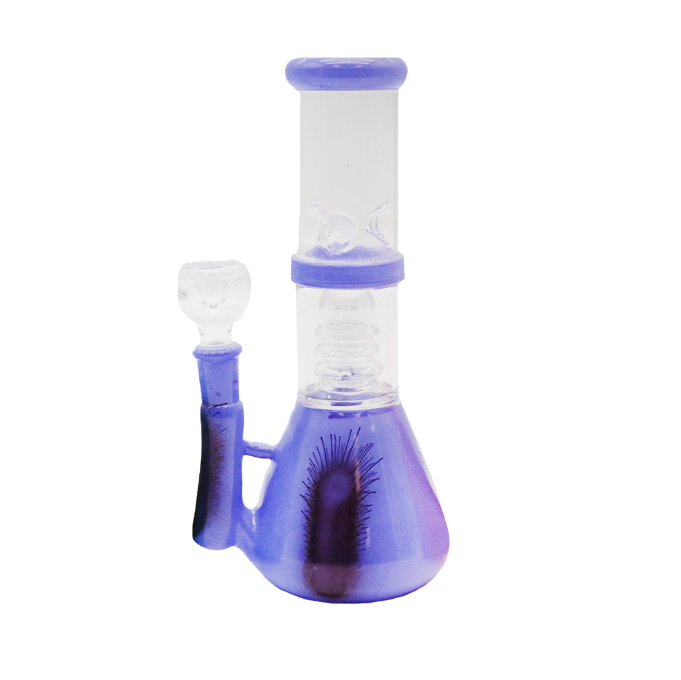 ***Tuyau d'eau Crown Swirl Perk et attrape-glace de 8 po