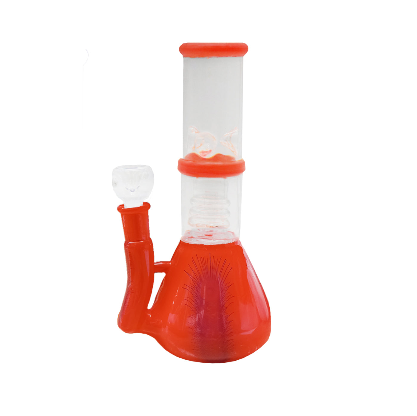 ***Tuyau d'eau Crown Swirl Perk et attrape-glace de 8 po