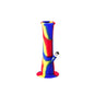 8.5" Silicone Water Pipe Fluted Shape