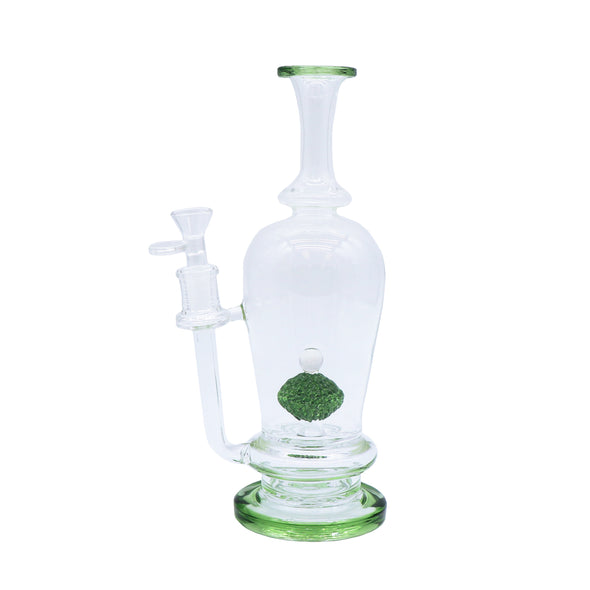 10.5" Stemless Rig with Citrus Ball perc