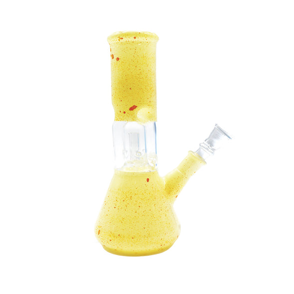 8" Speckle Water Pipe with Ice Catcher and Splashguard