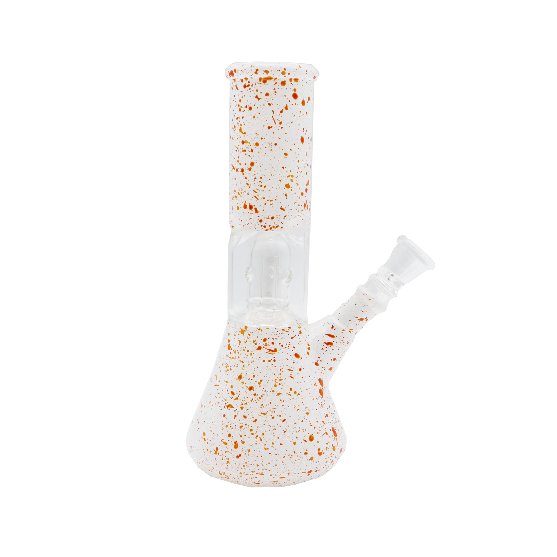 8" Speckle Water Pipe with Ice Catcher and Splashguard - Infyniti Scales