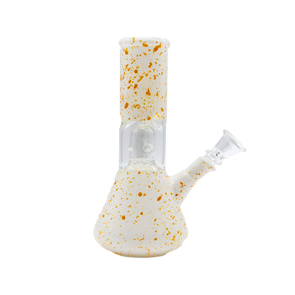 8" Speckle Water Pipe with Ice Catcher and Splashguard