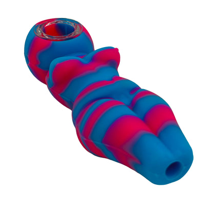 Lady Body Silicone Hand Pipe