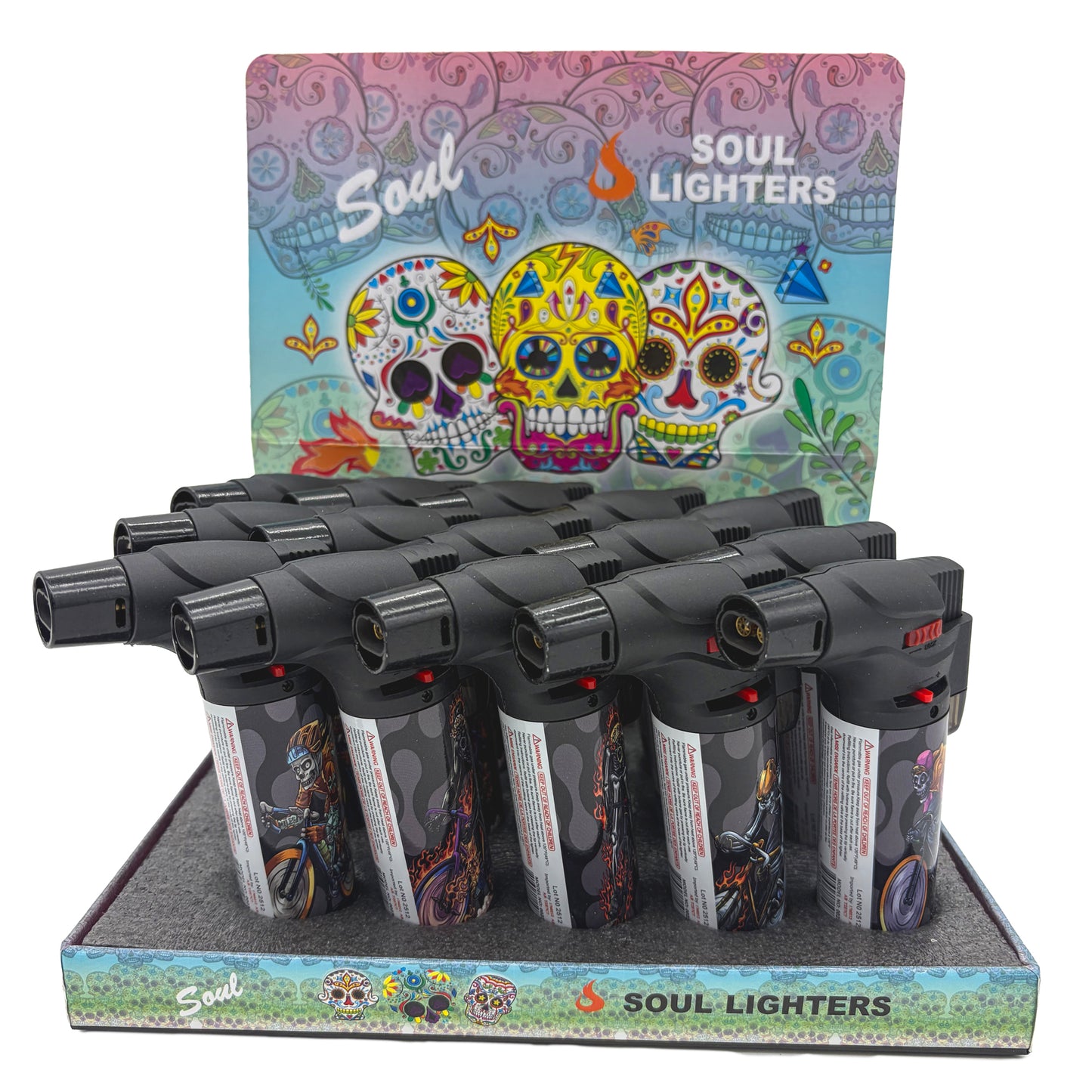 Soul Dual Torch - Color Skeleton Design