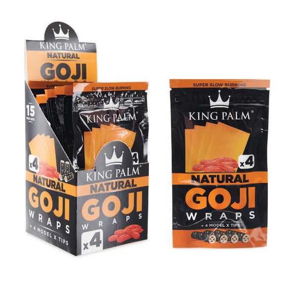 King Palm Goji Wraps - 5 saveurs