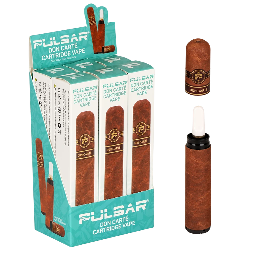 6ct Pulsar Don Carte' 510 Vaporizer Display - 500mAh
