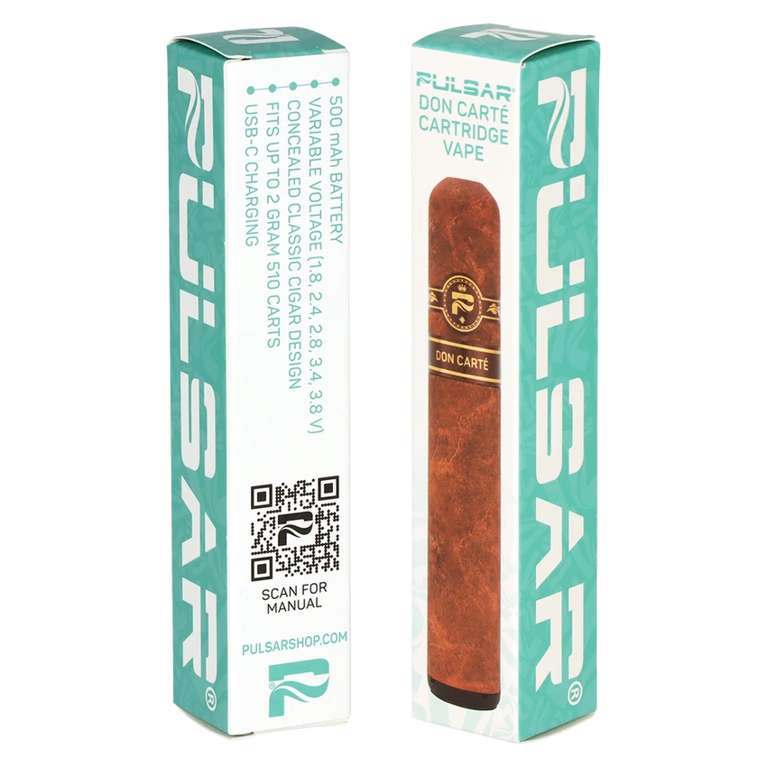 6ct Pulsar Don Carte' 510 Vaporizer Display - 500mAh