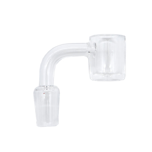 Glass Part: 14mm 90° Non-Frosted Flat Mouth, Clear