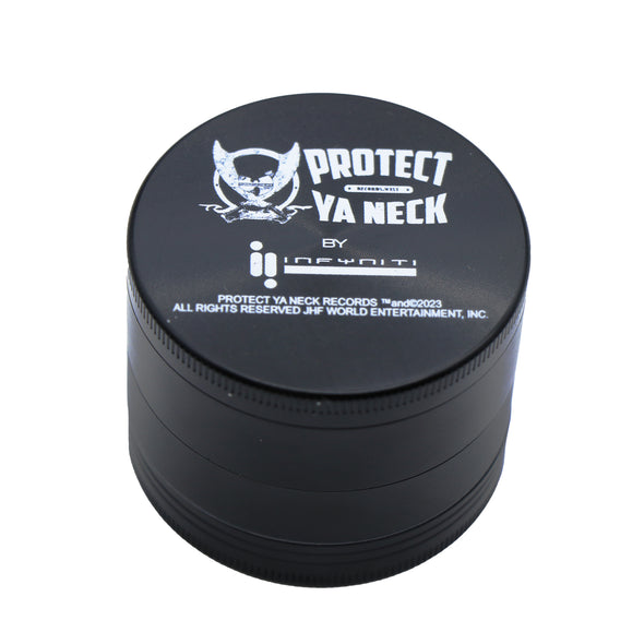 Protect Ya Neck Records - Killa Bees Coloured Logo, Licensed Metal Grinder