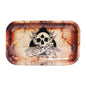 Metal Rolling Tray - Skull & Spades