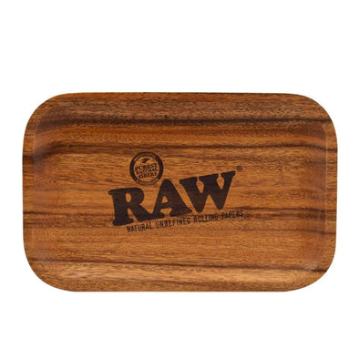 Raw Wooden Bamboo Rolling Tray