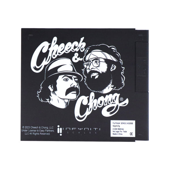 Cheech and Chong CD, balance de poche numérique sous licence, 100 g x 0,01 g